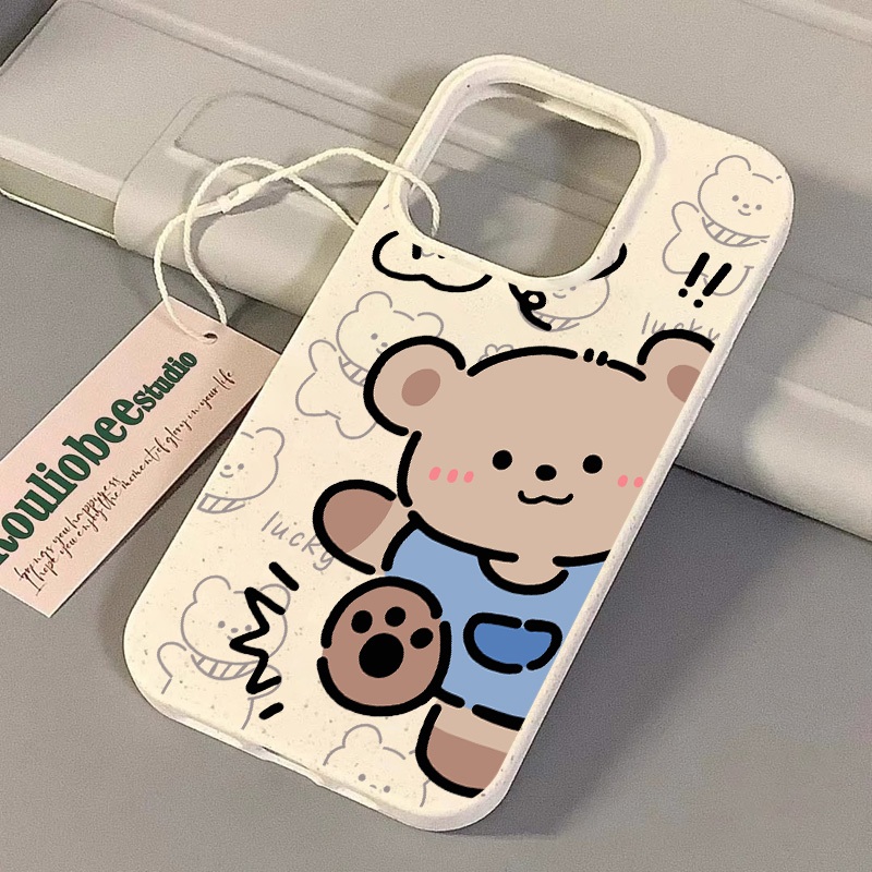 Ốp Điện Thoại tpu Mềm Chống Sốc In Hình Mèo Phản Quang laser Cho iphone15 11 11 15pro 15Rrm 1