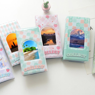 Album ảnh 4 khớp mini kèm túi đựng