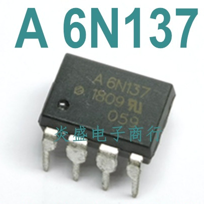 [10 CÁI] HCPL-6N137 Bộ ghép quang nhập khẩu A6N137 Bộ cách ly bộ ghép nối kép nội tuyến DIP8
