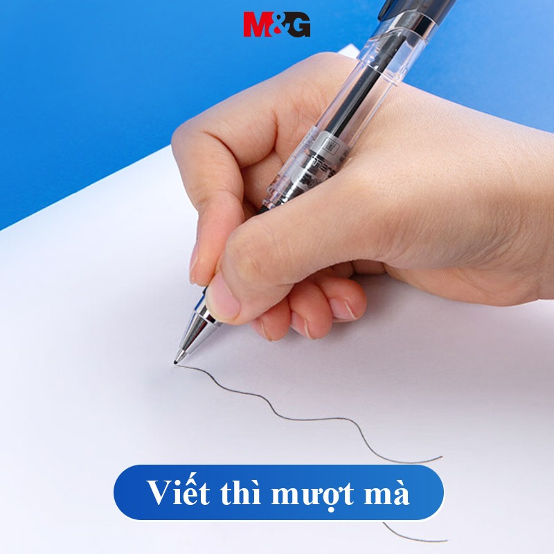 M&G bút gel 1 Cái 1 Bút Bi  Màu Xanh Dương Đơn Giản 0.7M Cho Văn Phòng / Họp / Văn Phòng