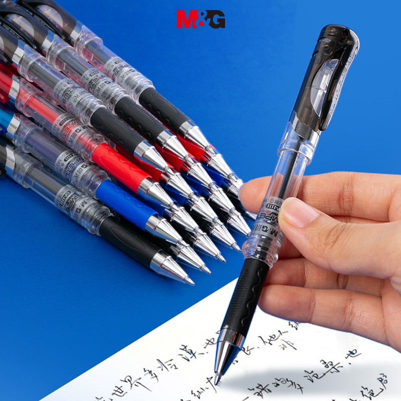 M&G bút gel 1 Cái 1 Bút Bi  Màu Xanh Dương Đơn Giản 0.7M Cho Văn Phòng / Họp / Văn Phòng
