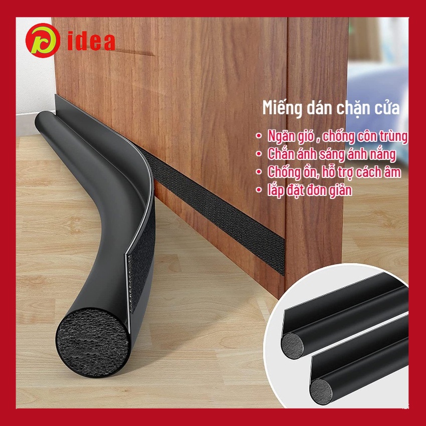 (Giao Hàng Địa Phương Ở Việt Nam) Nẹp Mút Xốp 96cm vỏ da hỗ trợ Cách Nhiệt Cách Âm Chặn Đáy Khe Cửa Gió Mùa Ngăn Côn Trùng Gia
