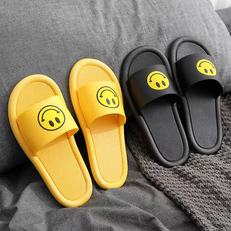 YAOLI  Dép Xỏ Ngón Đi Trong Nhà Và Ngoài Trời Hình Mặt Cười Dễ Thương Sành Điệu