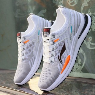 Li ning giày thể thao chơi tennis / cầu lông nhẹ nhàng thoải mái chống trượt thoáng khí cho nam và nữ