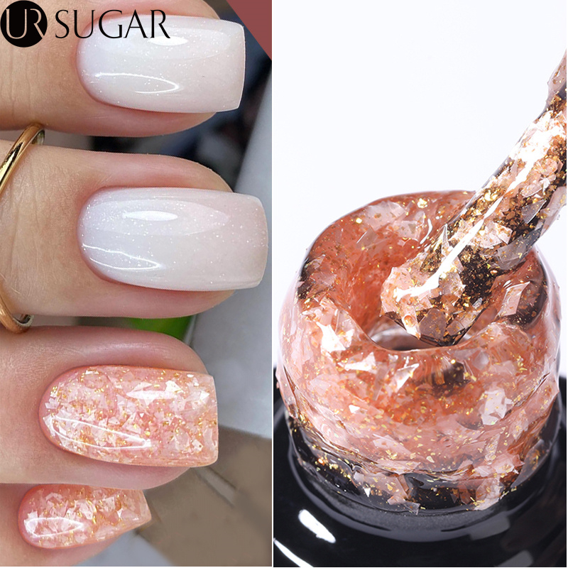Gel sơn móng tay UR SUGAR ánh nhũ phản quang thời trang 7ml
