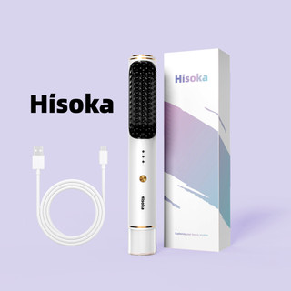 Hisoka Lược Chải Tóc ion Âm Chăm Sóc Tóc WS7 Lược duỗi tóc không dây