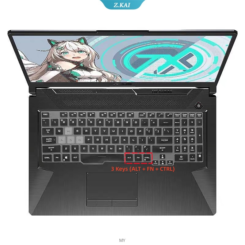 Miếng dán bàn phím ASUS 15.6-inch Tuf A15 A17 F15 dành cho FA706 FA506 FA506iu FA506ii F70Ai6