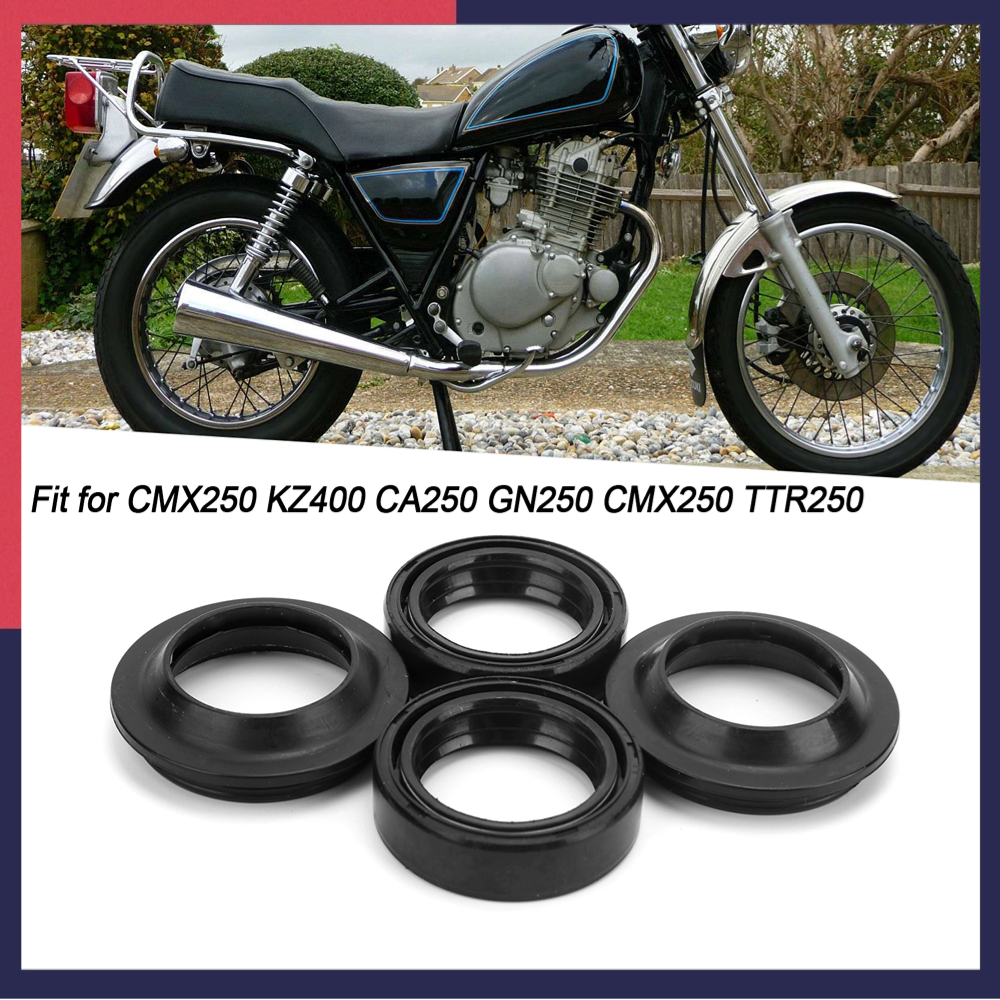 Motorlife 4 Phuộc Trước Giảm Chấn Bụi Dầu Hải Cẩu Phù Hợp Cho CMX250 KZ400 CA250 GN250 TTR250 Xe Máy
