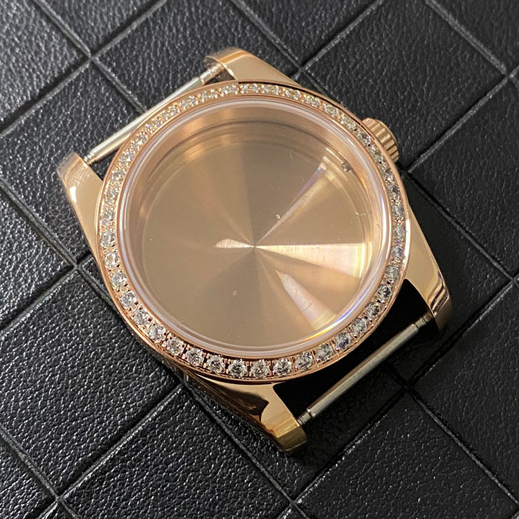 Vỏ Nhựa Pvc Hình Hoa Hồng 39mm Cho Kính sapphire nh35 / 36Mm