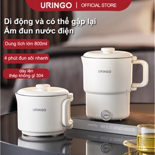 Ấm Điện Đun Nước Siêu Tốc mini Có Thể Gấp Gọn Mang Đi Du Lịch (800ml)