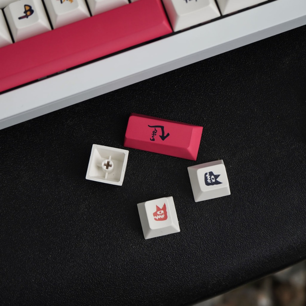 Gmk Bàn Phím Cơ 61 / 65 146 Phím Họa Tiết graffiti Cá Tính