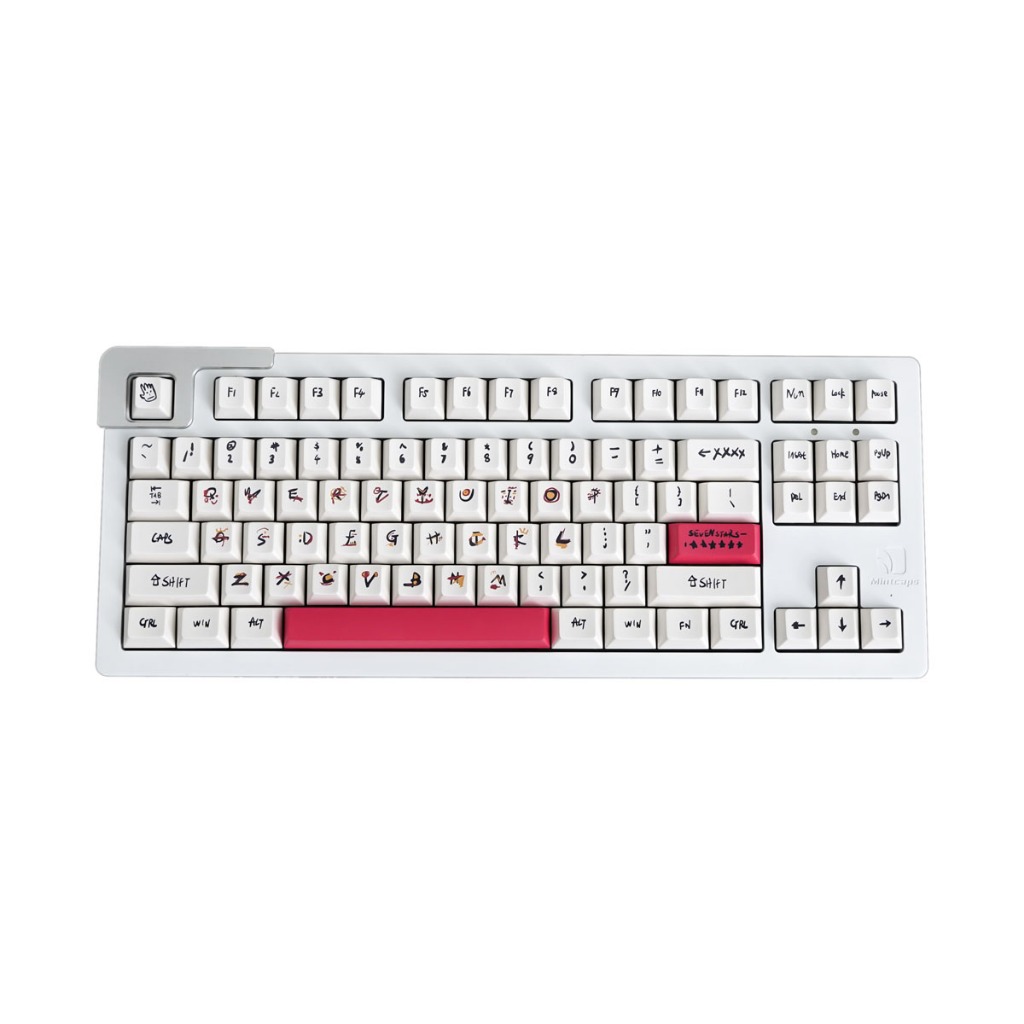 Gmk Bàn Phím Cơ 61 / 65 146 Phím Họa Tiết graffiti Cá Tính