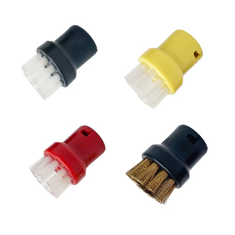 Đầu bàn chải tròn làm sạch động cơ hơi nước+vòi phun cho Karcher SC1 SC2 SC3 SC4 SC5 SC7 CTK10 Phụ tùng