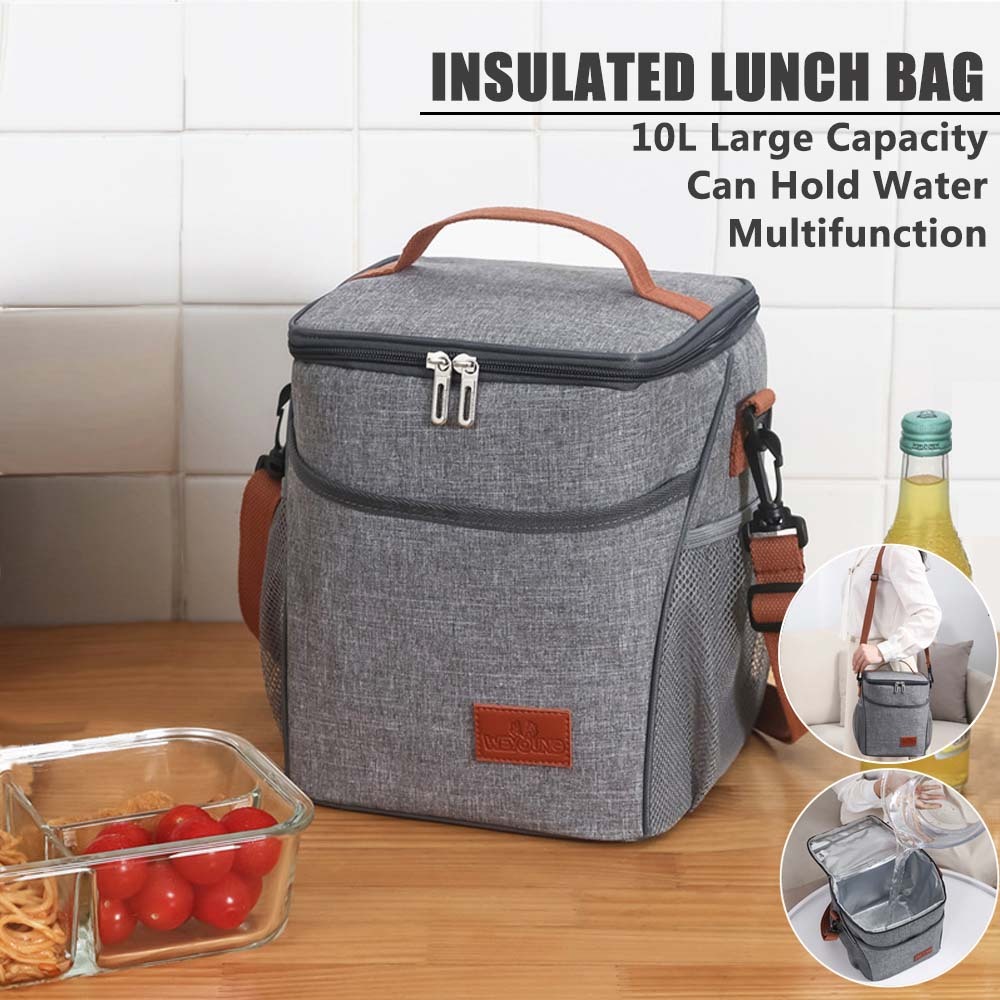 Túi Đựng Cơm Trưa Giữ Nhiệt Chống Thấm Nước Dung Tích 10L