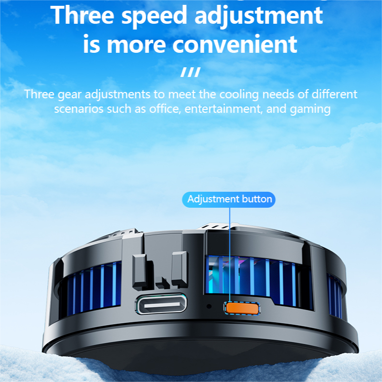 Quạt Tản Nhiệt bluewow x106 Dùng Để Chơi game Thông Minh