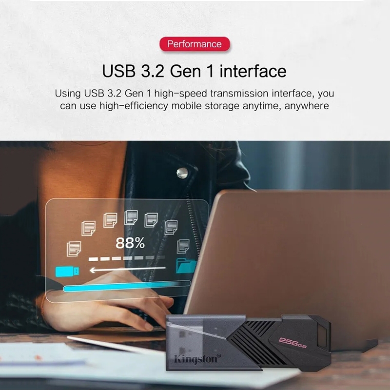Kingston usb 3.2 / 64gb / 128gb, 256gb, Ổ Đĩa flash, Máy Tính | BigBuy360 - bigbuy360.vn