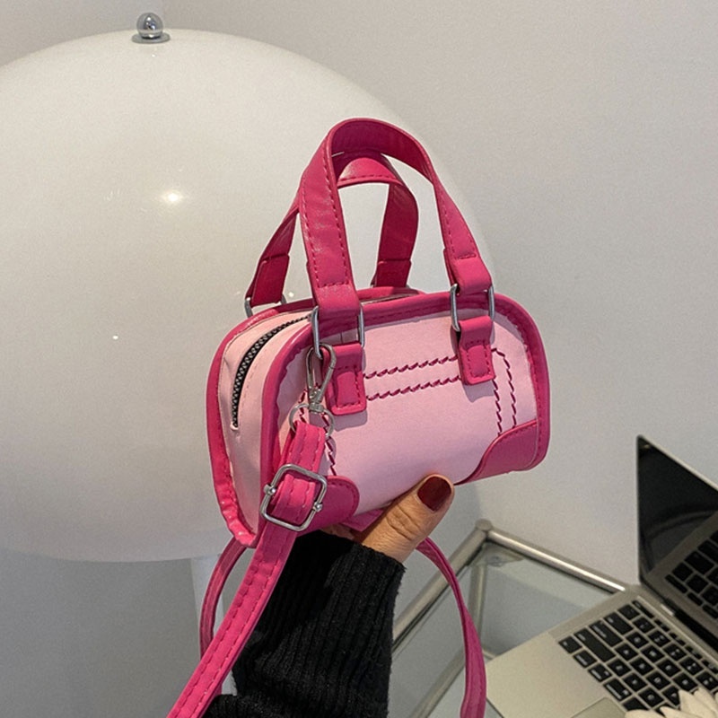 MOUSSON Túi Xách Đeo Chéo Phong Cách Phương Tây Thời Trang Thu Đông Cho Nữ