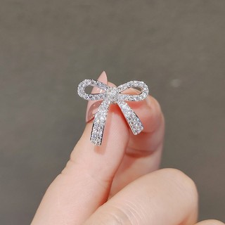 Trâm cài áo đính nơ cao cấp thời trang dành cho nữ