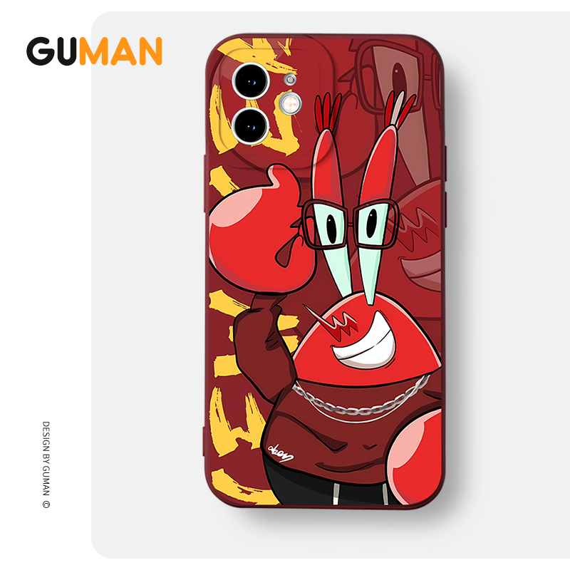 Ốp lưng GUMAN mềm hoạt hình dễ thương đẹp Cho iPhone 15 14 13 12 11 Pro Max SE 2020 X XR XS 8 7 ip 6S 6 Plus kute xyb2612