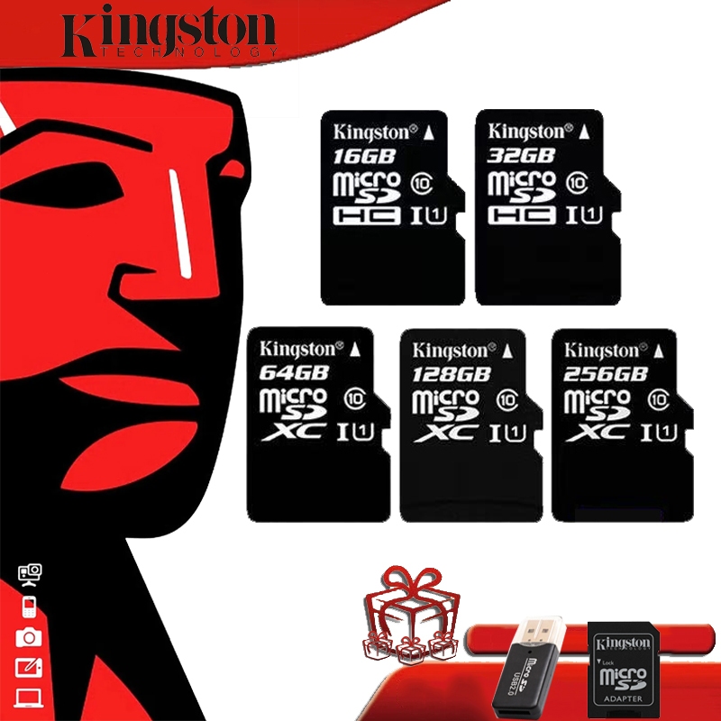 Thẻ Nhớ kingston mini sd 16gb 32gb 64gb tf c10 Thẻ micro card 512gb 256gb 128gb 64gb