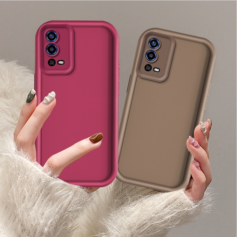 Ốp Lưng Oppo A55 4G Cao Cấp Vỏ Silicon Chống Sốc , Vỏ Điện Thoại TPU