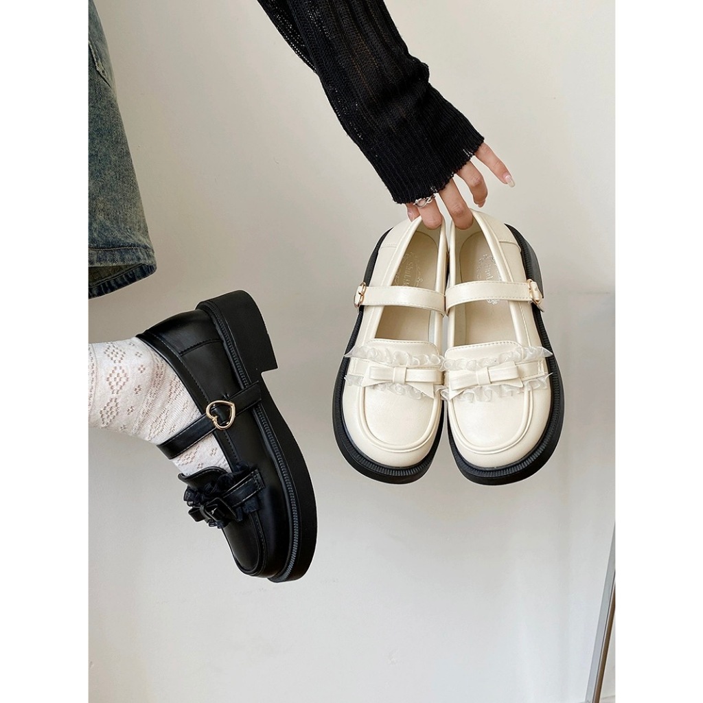 Cosy_Zone dép nữ giày búp bê dép đế cao Thoải Mái Xinh Xắn  Đế chống trơn trượt Đa năng Đẹp mắt B92G02B 50Z231213