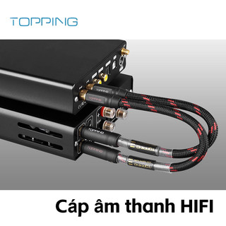 Cáp âm thanh khuếch đại âm thanh tcr2-10 tx1 10cm 25cm mạ vàng đồng chống nhiễu