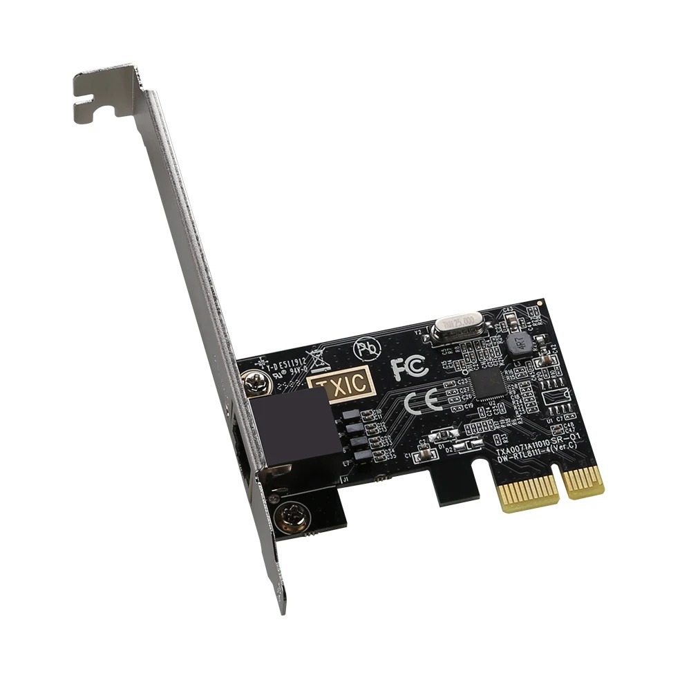Thẻ Mạng gigabit ethernet pci-E 1gbps rj45 100 / 1000m / 1000m Cho Máy Tính