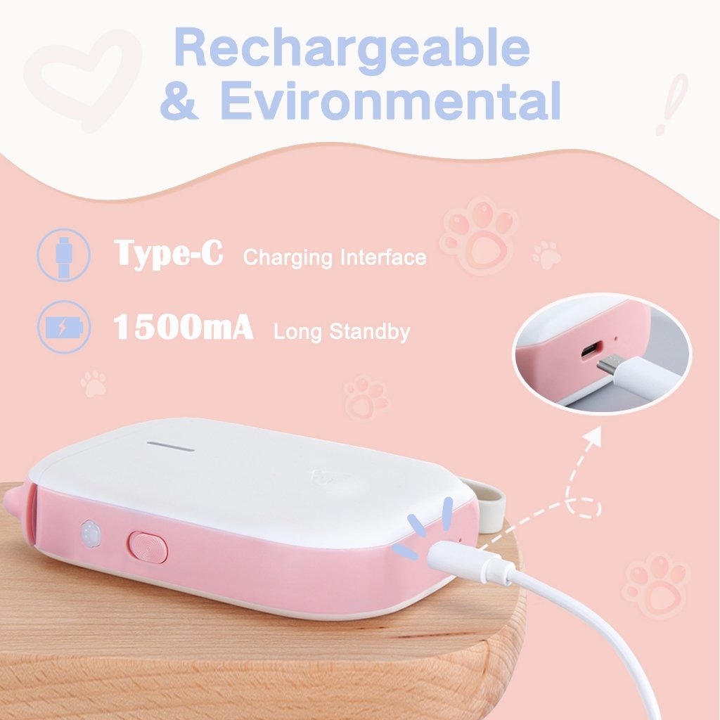 Clable 520b Máy in nhãn máy in mini máy in nhỏ nhãn kết nối bluetooth chống nước