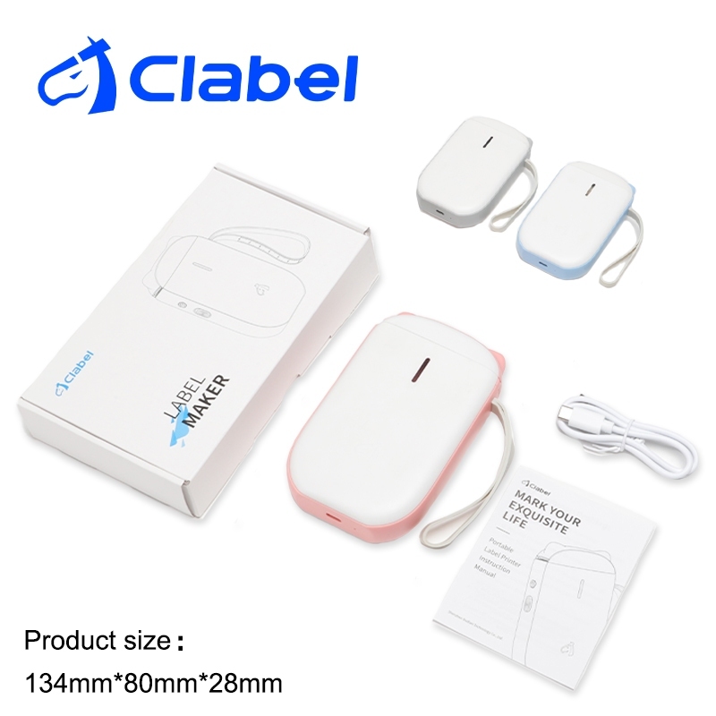 Clable 520b Máy in nhãn máy in mini máy in nhỏ nhãn kết nối bluetooth chống nước