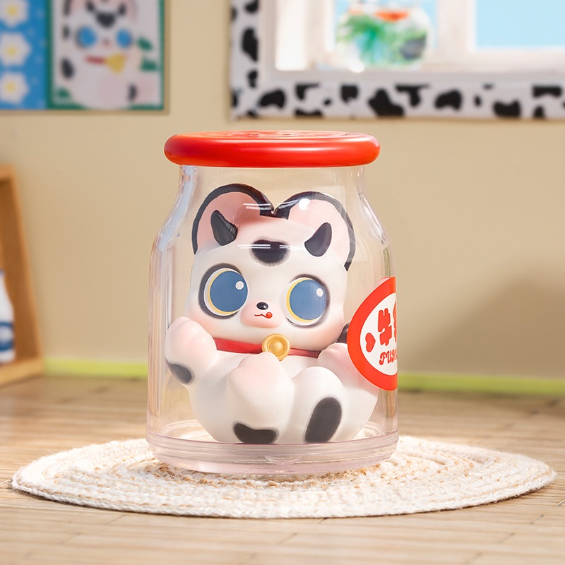 Pop mart fubobo treasure of time series Đồ Chơi Mô Hình Nhân Vật Hành Động Hộp Quà Sinh Nhật Cho Bé