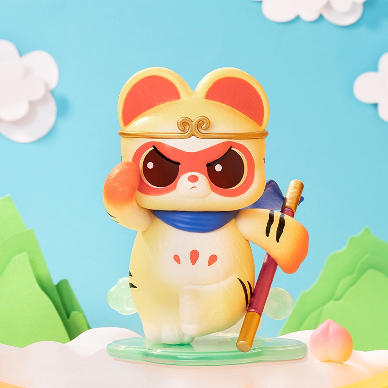Pop mart fubobo treasure of time series Đồ Chơi Mô Hình Nhân Vật Hành Động Hộp Quà Sinh Nhật Cho Bé