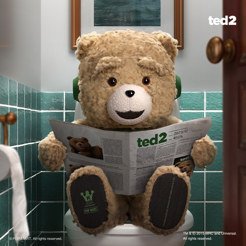 POP MART MEGA SPACE MOLLY 400% Ted 2