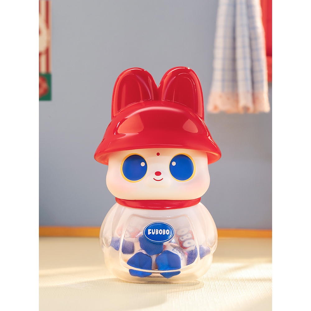 Pop mart fubobo treasure of time series Đồ Chơi Mô Hình Nhân Vật Hành Động Hộp Quà Sinh Nhật Cho Bé
