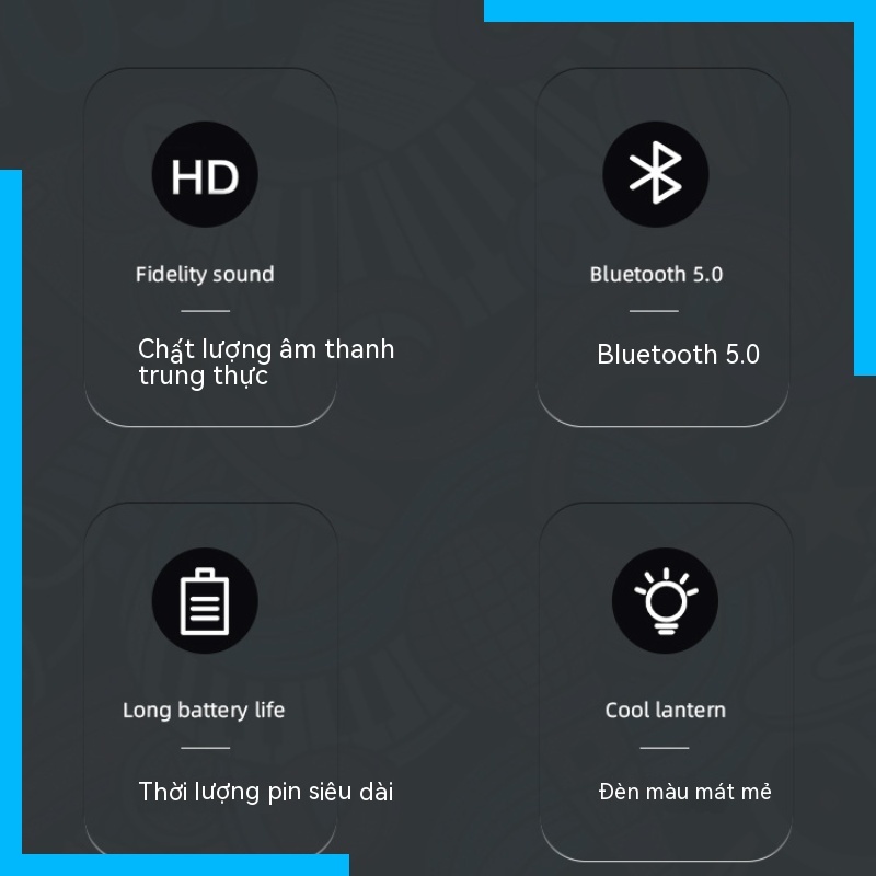 Tai Nghe Chụp Tai bluetooth Không Dây b39 Phát Sáng Có Thể Gấp Lại Được