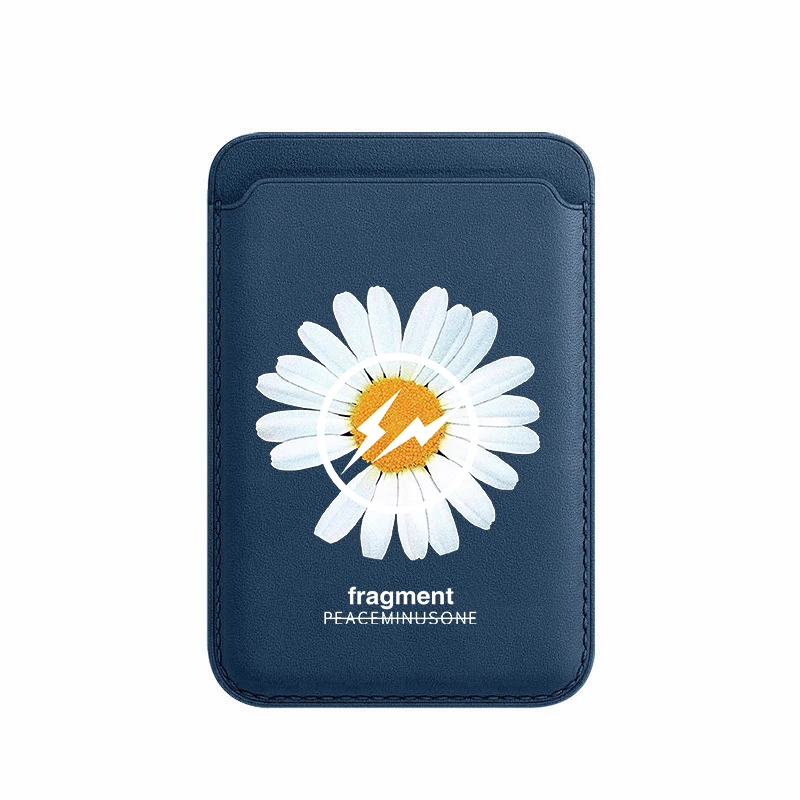 Ốp Điện Thoại Họa Tiết Hoa Cúc Kèm Ngăn Đựng Thẻ Cho iphone15pro 15promax 14 14promax 14pro