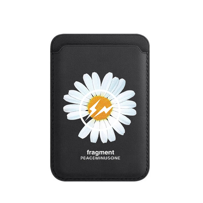 Ốp Điện Thoại Họa Tiết Hoa Cúc Kèm Ngăn Đựng Thẻ Cho iphone15pro 15promax 14 14promax 14pro