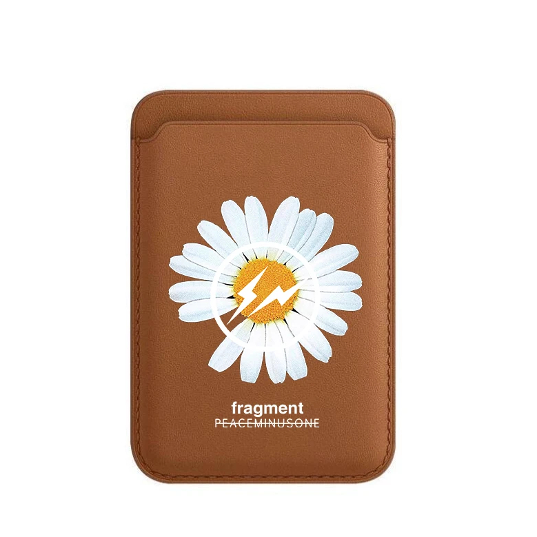 Ốp Điện Thoại Họa Tiết Hoa Cúc Kèm Ngăn Đựng Thẻ Cho iphone15pro 15promax 14 14promax 14pro