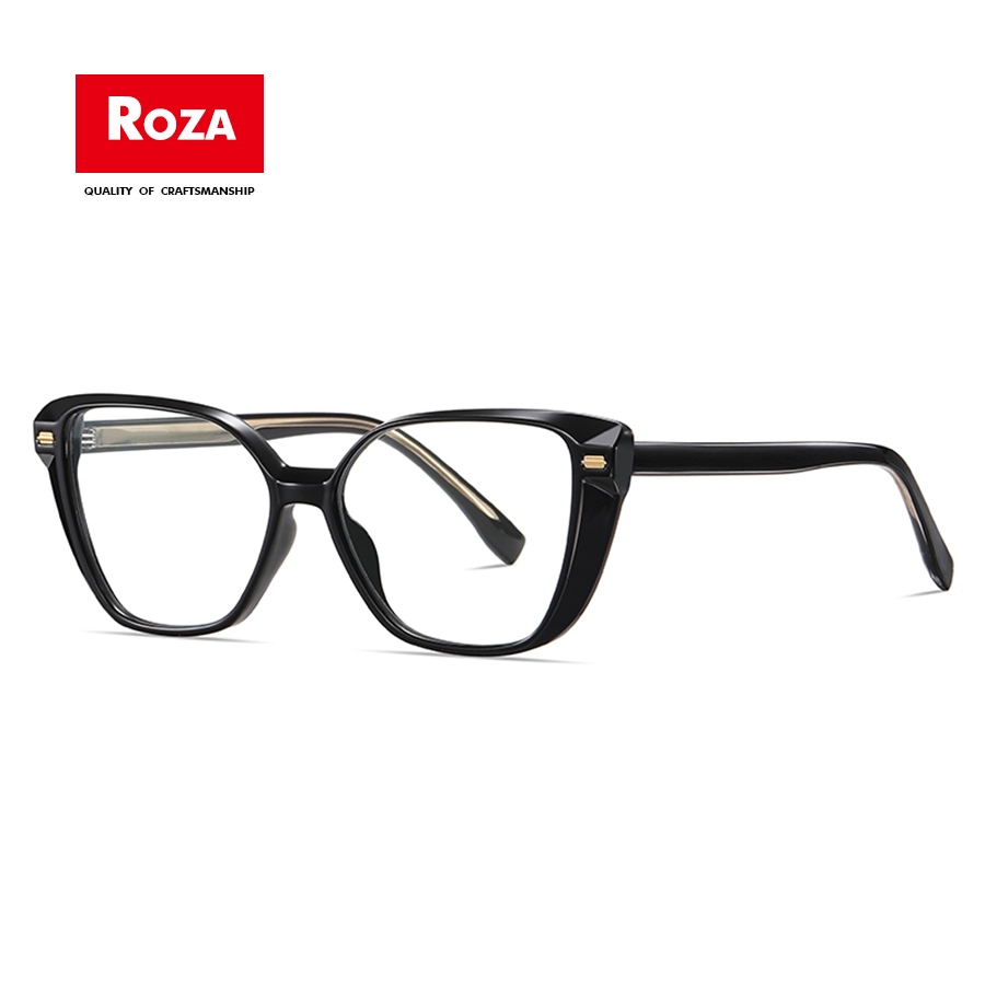 Roza Kính Mát Gọng Mắt Mèo Chống Ánh Sáng Xanh Thời Trang unisex ae1642