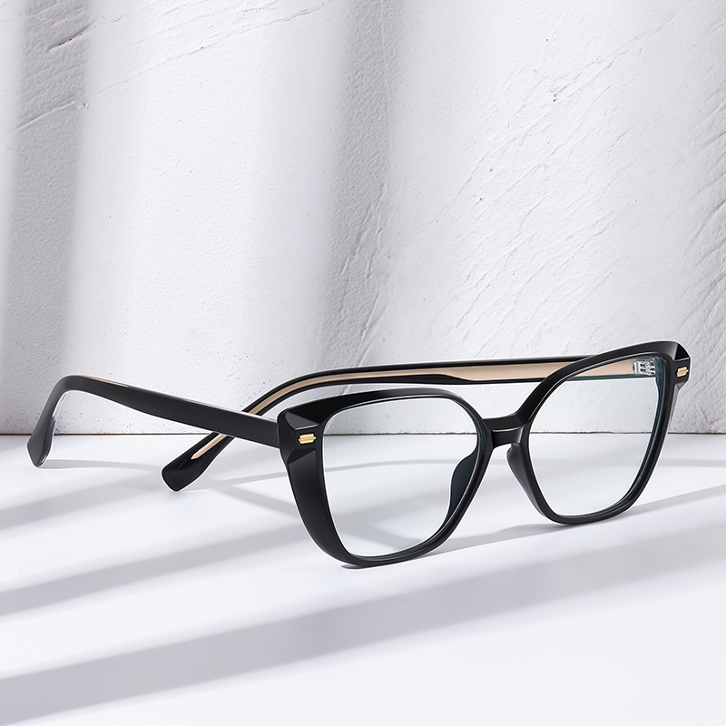 Roza Kính Mát Gọng Mắt Mèo Chống Ánh Sáng Xanh Thời Trang unisex ae1642