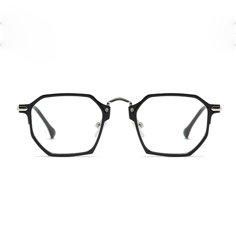 Roza Kính Mắt Gọng Đa Giác Chống Ánh Sáng Xanh Thời Trang unisex ae1641