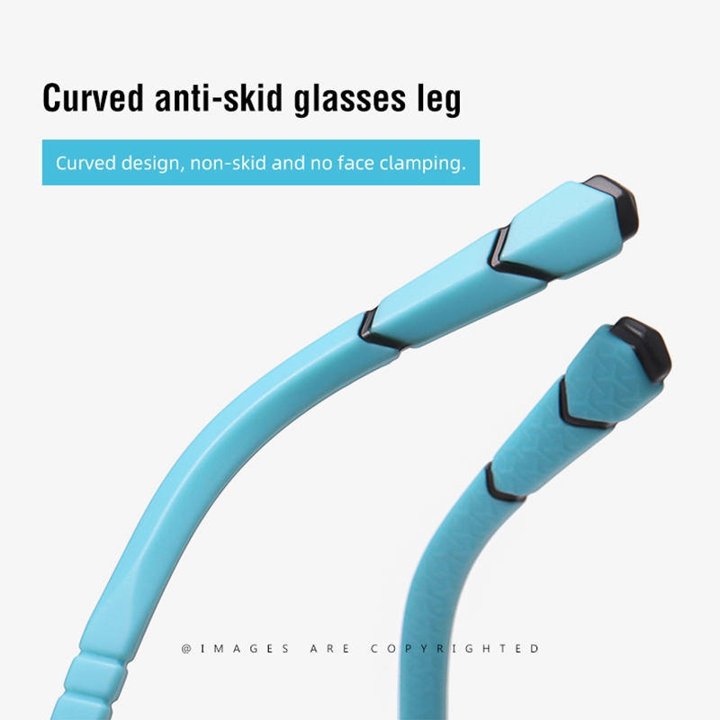 Roza Mắt Kính Thời Trang unisex ae1643 Chống Ánh Sáng Xanh Dành Cho Trẻ Em