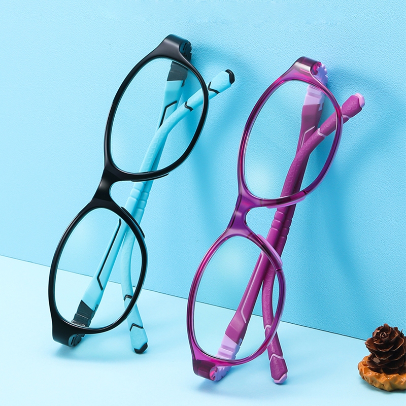 Roza Mắt Kính Thời Trang unisex ae1643 Chống Ánh Sáng Xanh Dành Cho Trẻ Em