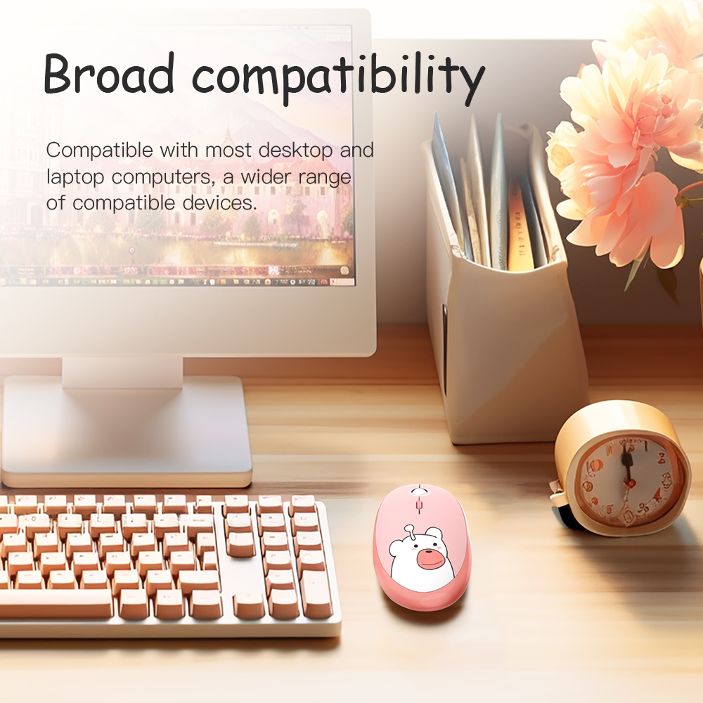 Hoco Chuột Máy Tính Bảng Không Dây m2 2.4ghz 1600Dpi