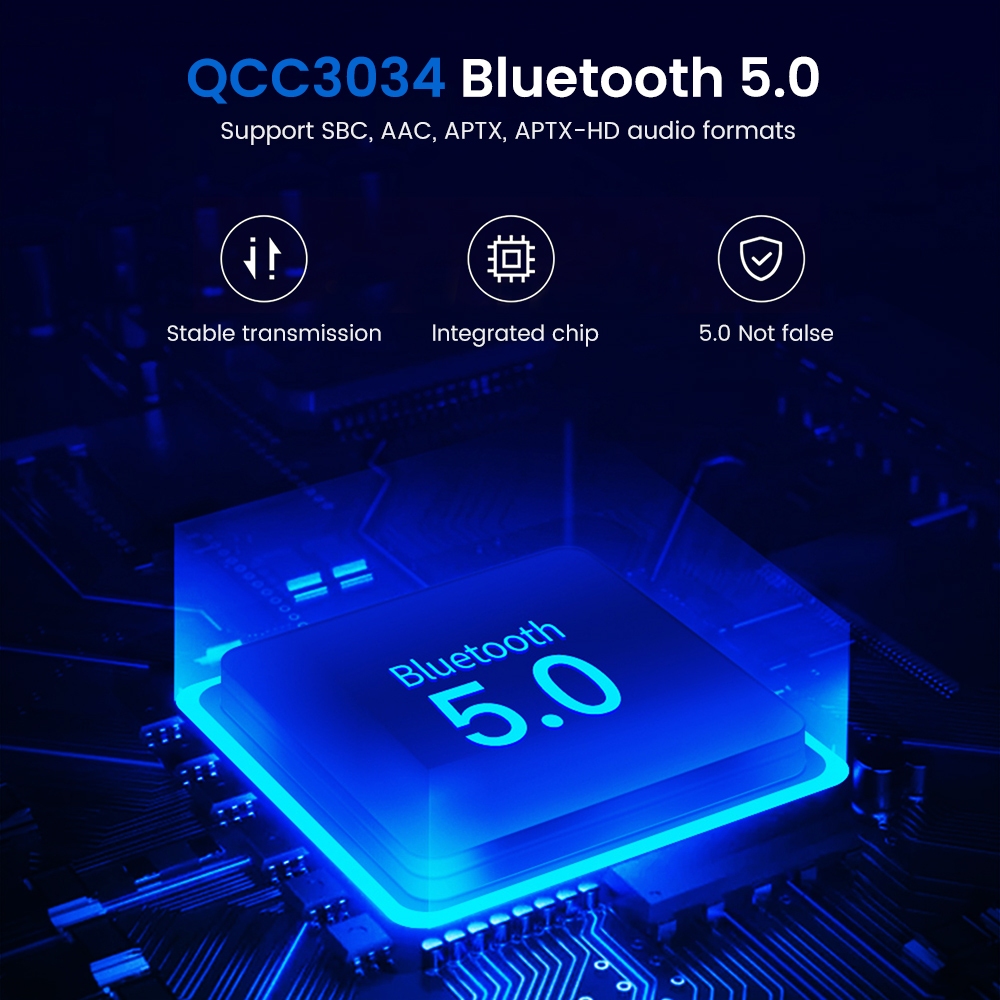 Aio Bộ Khuếch Đại Âm Thanh hifi qcc3034 aptx tube-t2 6k4