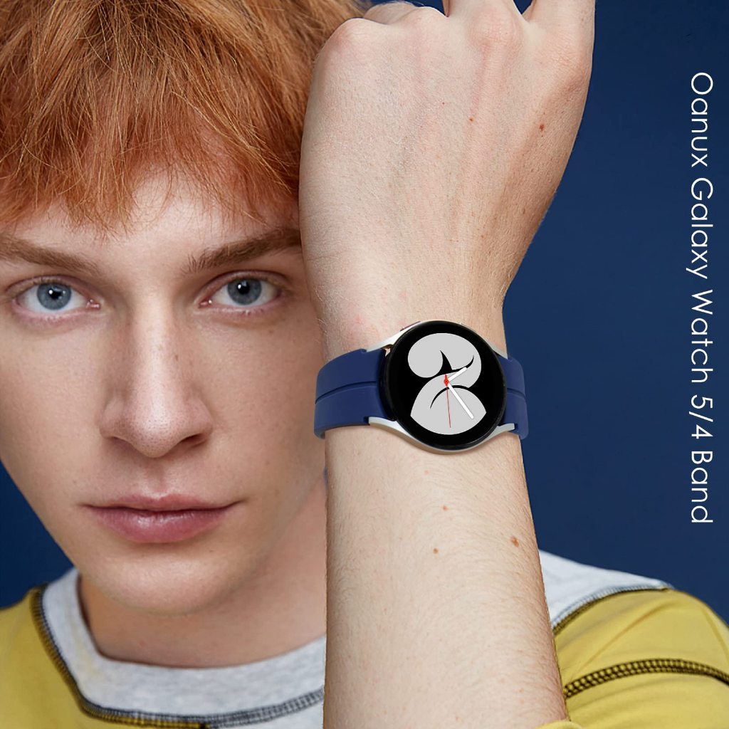 Dây Đeo Silicon Cho Đồng Hồ Thông Minh Samsung Galaxy Watch 4 5 40 44mm 5 Pro 45mm 4 Classic 42 46mm