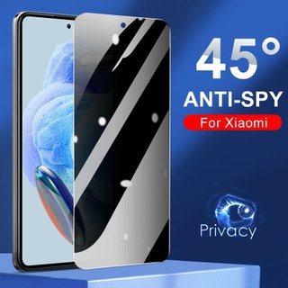 Kính cường lực chống nhìn trộm cho Xiaomi Mi 13T 11T 11 12 Lite 10T 9T Poco X6 X5 M3 M4 X4 X3 F3 F5 C65 Redmi Note 13 8 9 10 11 12 Pro 11s 9s 10s 10C 12C 13C