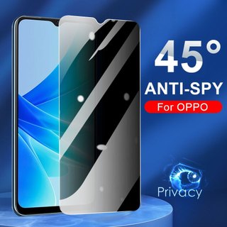 Kính Cường Lực Chống Nhìn Trộm Cho Oppo F11 F9 Pro A17 A18 A38 A54 A55 A57 A96 A78 A58 A98 A33 A53 A54 A55 A74 A16 A15 A12 A3S A5S A95 Reno 8T 5 6Z