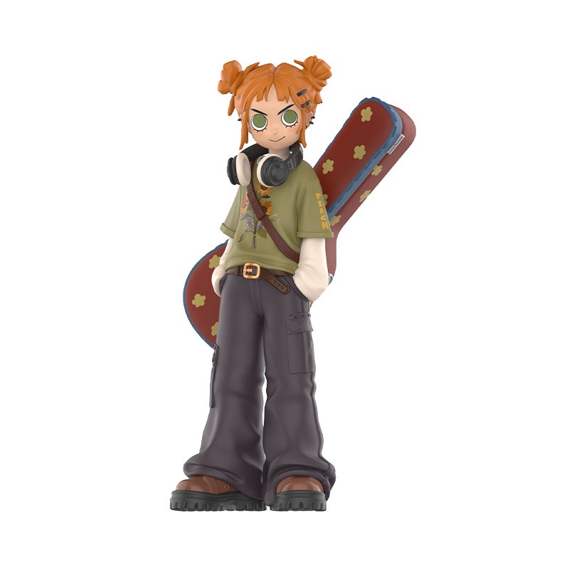 Mô hình nhân vật hành động POP MART Peach riot rise up series ngẫu nhiên làm quà sinh nhật cho trẻ em