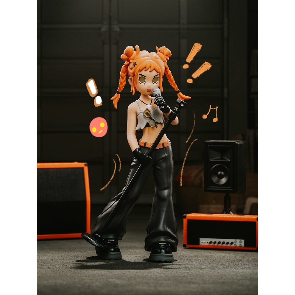 Mô hình nhân vật hành động POP MART Peach riot rise up series ngẫu nhiên làm quà sinh nhật cho trẻ em